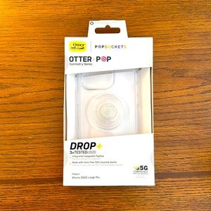 Otter Box Pop Socket iPhone 14 Pro case-NEW!
